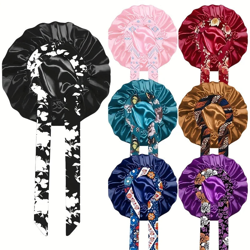 Breathable Satin Sleeping Cap