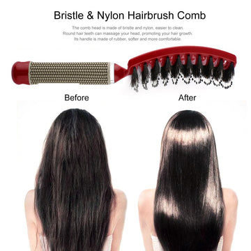 Bristle Nylon Hairbrush
